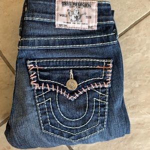 True Religion Bootcut with flaps Big T jeans